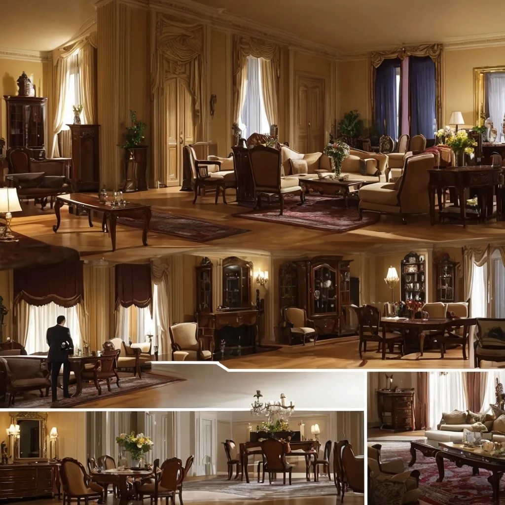 One day, the guests come to their senses after being invited to a suspicious party, and they are detained in the mansion, and they try to escape from the mansion by using objects around them while being careful of those who seek their lives. The hosts try to recover the memories by removing intruders who stole their belongings while they lost their memories. The Made spy tries to exterminate the guests by assisting such hosts.