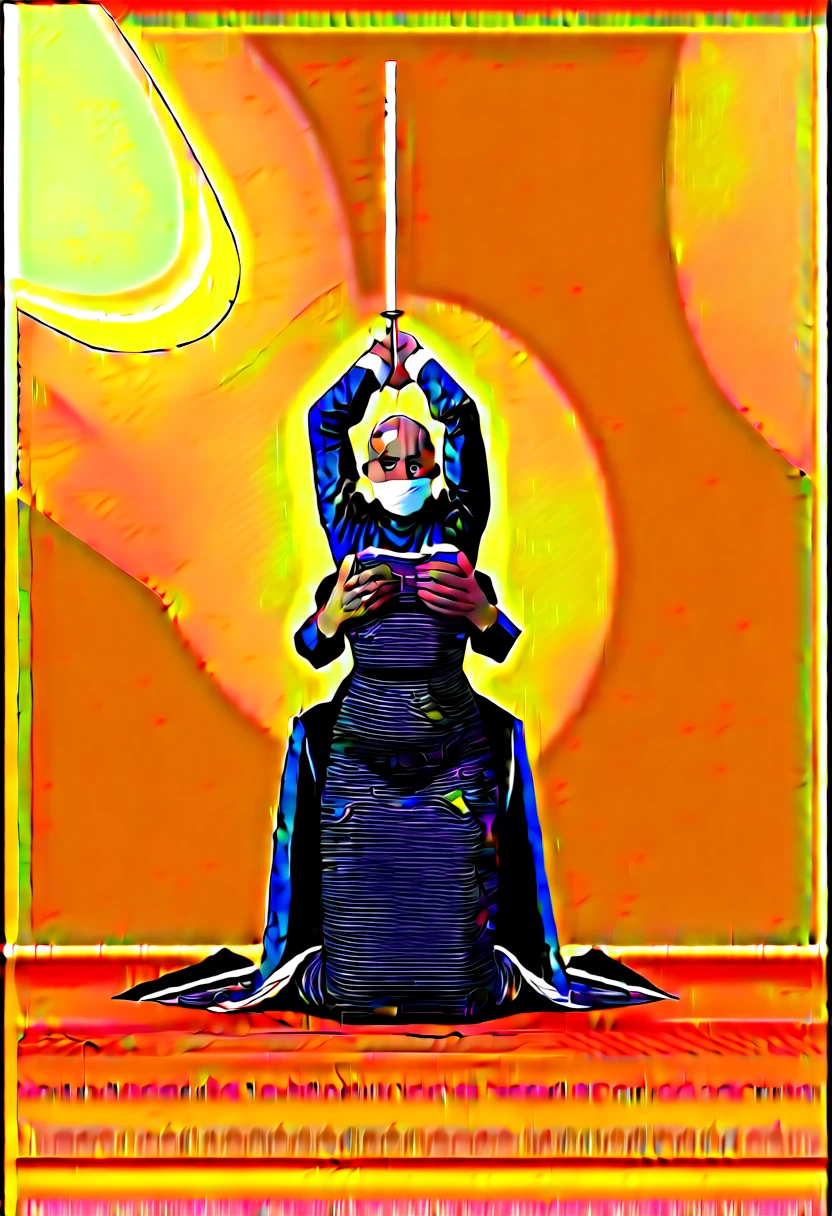 score_9, score_8_up, score_7_up, 2persons, 1man soldier named++A, 1girl named++B, in a luxurious living room, A groping B's breasts, B looking angry at A.
BREAK (B is a woman bound up with rope, lying on a couch, clv_gag, gag, gagged, arms bound above head, wrists bound with rope, roped, 40yo, African, Russian, (dark skin:1.49), dark brown hair, 50's vintage hairstyle, curly hair, updo, breasts length hair, brown eyes, charcoal dress, puffed sleeves, long dress, (queen anne neckline)), groped over dress, ((angry eyes))).
BREAK (A is 1man wearing camo soldier uniform, groping, full body uniform, boots, holster, muscular, beard, bald).
BREAK : A groping B, hand down sweater, saturated colors, living room, luxurious living room, wallpaper, paintings, baroque furniture, best quality, highly detailed, intricate detail, beautiful eyes, detailed face and eyes, perfect background, detailed background, detailed body, detailed anatomy, perfect anatomy, high-contrast