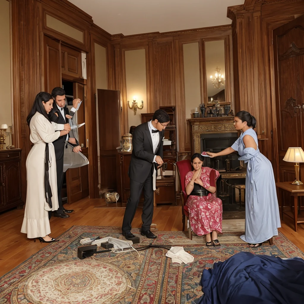 Guests came to their senses after being invited to a suspicious party and were confined to the mansion. Guests are wary of those who seek their lives and try to escape from the mansion using objects around them. The hosts try to recover their memories by removing intruders who stole their belongings while they lost their memories. The Made spy tries to exterminate the guests by helping the host.