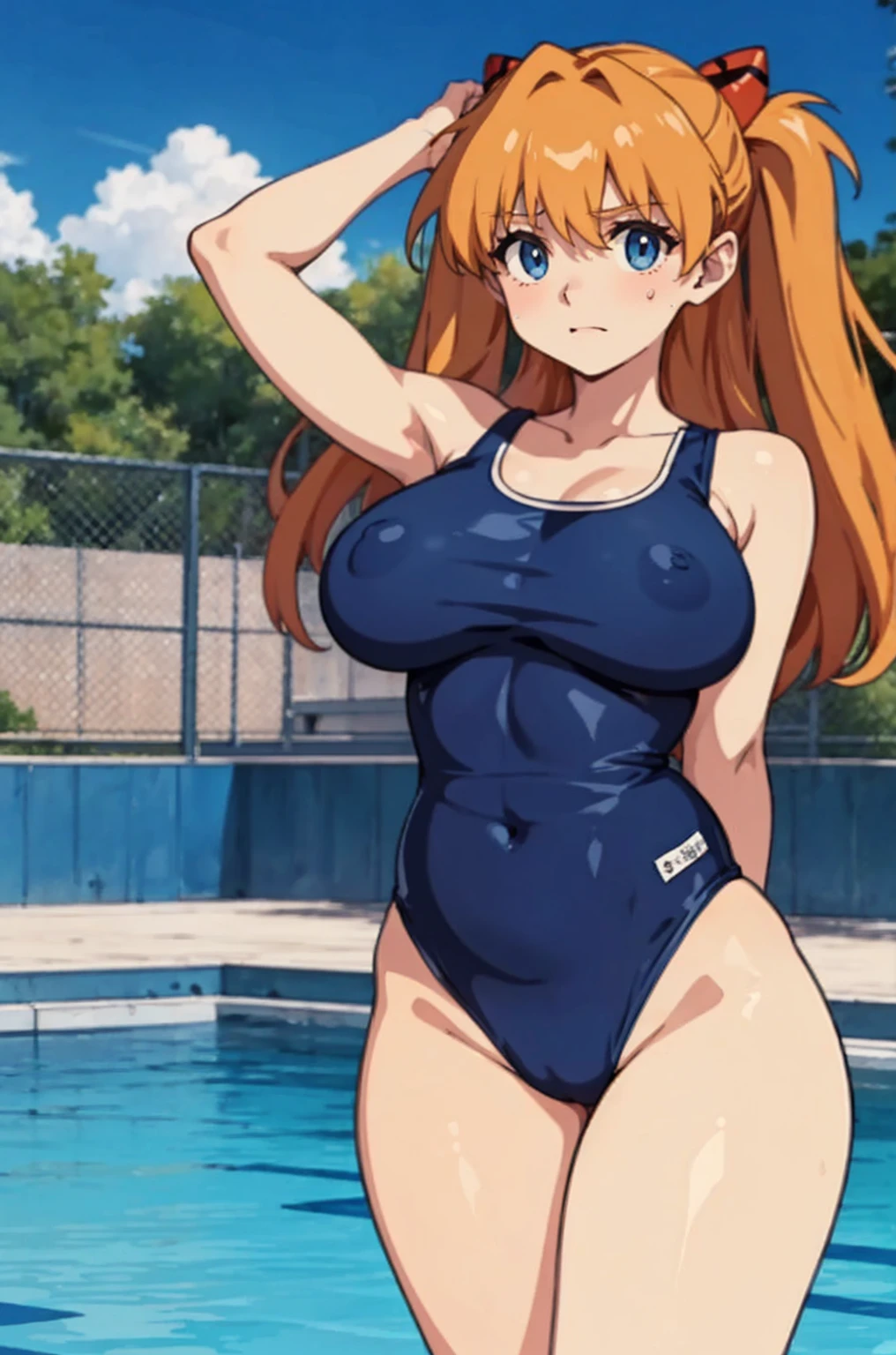 ,full body, tits,plump,{{{ }}},{{{thigh focus}}},{{{{{Swimming pool}}}}},{{{ }}},{{{wet school swimsuit}}},school swimsuit,school swimsuit,dark blue school swimsuit,{{{{{sweaty skin}}}}},{{{{{school pool}}}}},{{{crowd}}},{{{{{many mens}}}}},audience,multiple mens,{{{{{sweaty skin}}}}},school swimsuit,{{{{{ tits}}}}},{{{ tummy}}},{{{{{school pool}}}}}, ,{{{show off breasts}}},{{{breasts out}}},{{{show off }}},huge breasts, tits,{{{{{souryuu asuka langley}}}}},{{{{{in EVANGELION style}}}}},embarrassed,aroused,{{{masterpiece}}},{{{best quality}}},{{ultra-detailed}},{illustration},{{an extremely delicate and beautiful}}