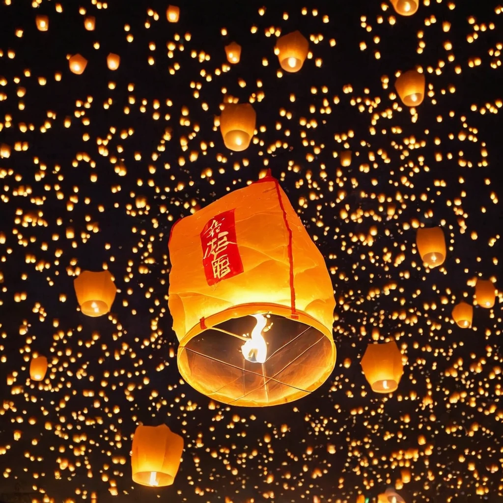 Kongming lantern wishing lamp