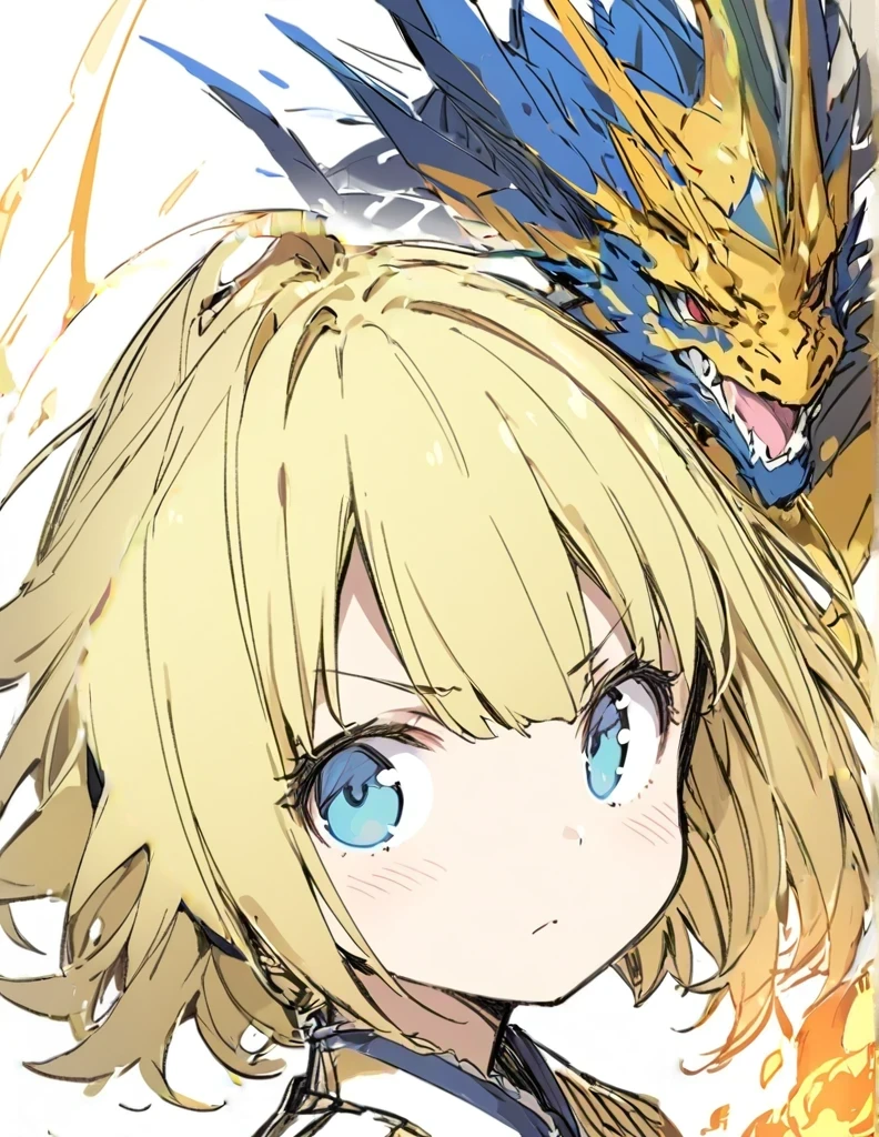 (Sketches)Shaggy Hair Blonde