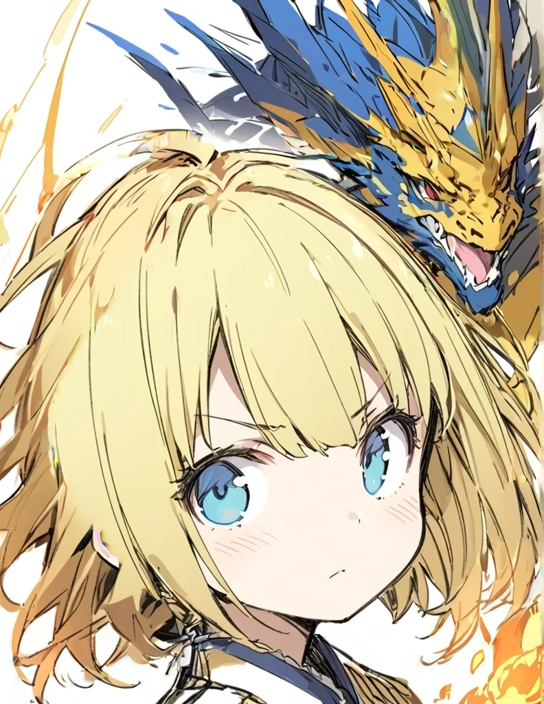 (Sketches)Shaggy Hair　Blonde
