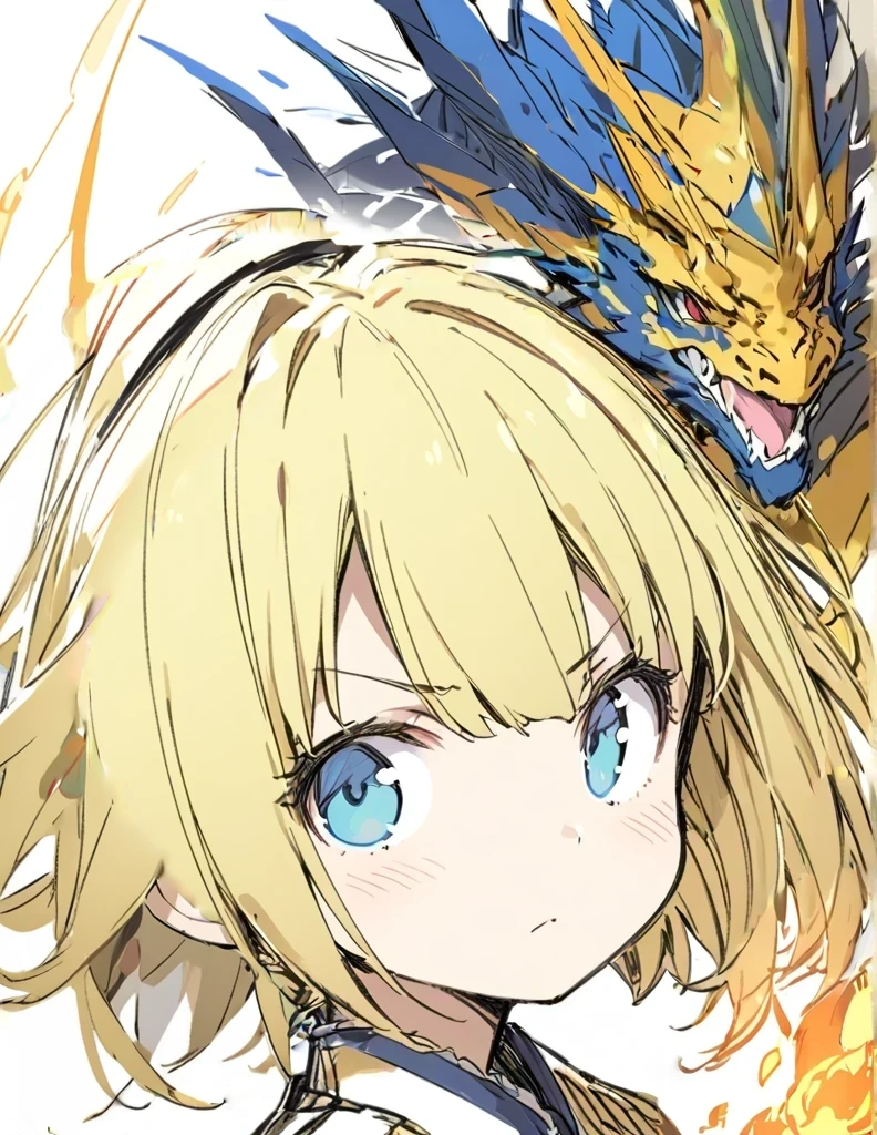 (Sketches)Shaggy Hair　Blonde
