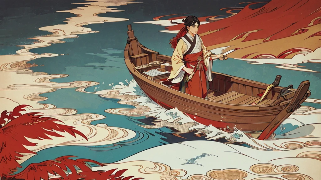 一份围绕Long的海报，Elements to be included in the screen，Warm colors，有red flag元素，Rich graphics，theme：Long，Everlasting shining colors：red、gold、、Dark tone image elements：Fighters of the Red Army、Snow Mountain、grassland、river、red flag、Red stars、Pigeon overall layout：The clever combination of image elements and text elements，Forming an organic overall creative highlight：Collage、illustration、Paper cutting and other artistic techniques
