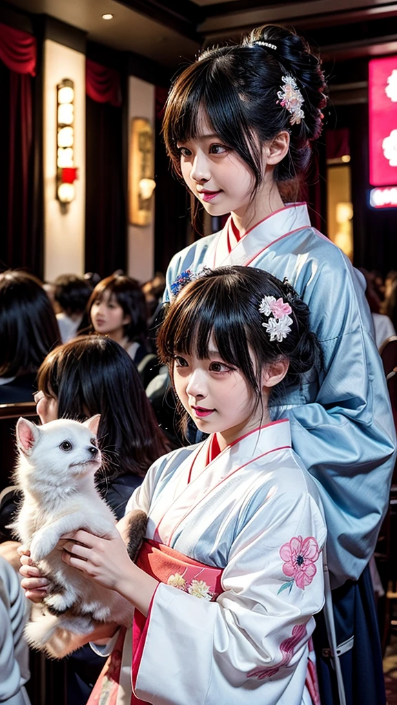 furisode、movie theater、animal photo、
6+girls
