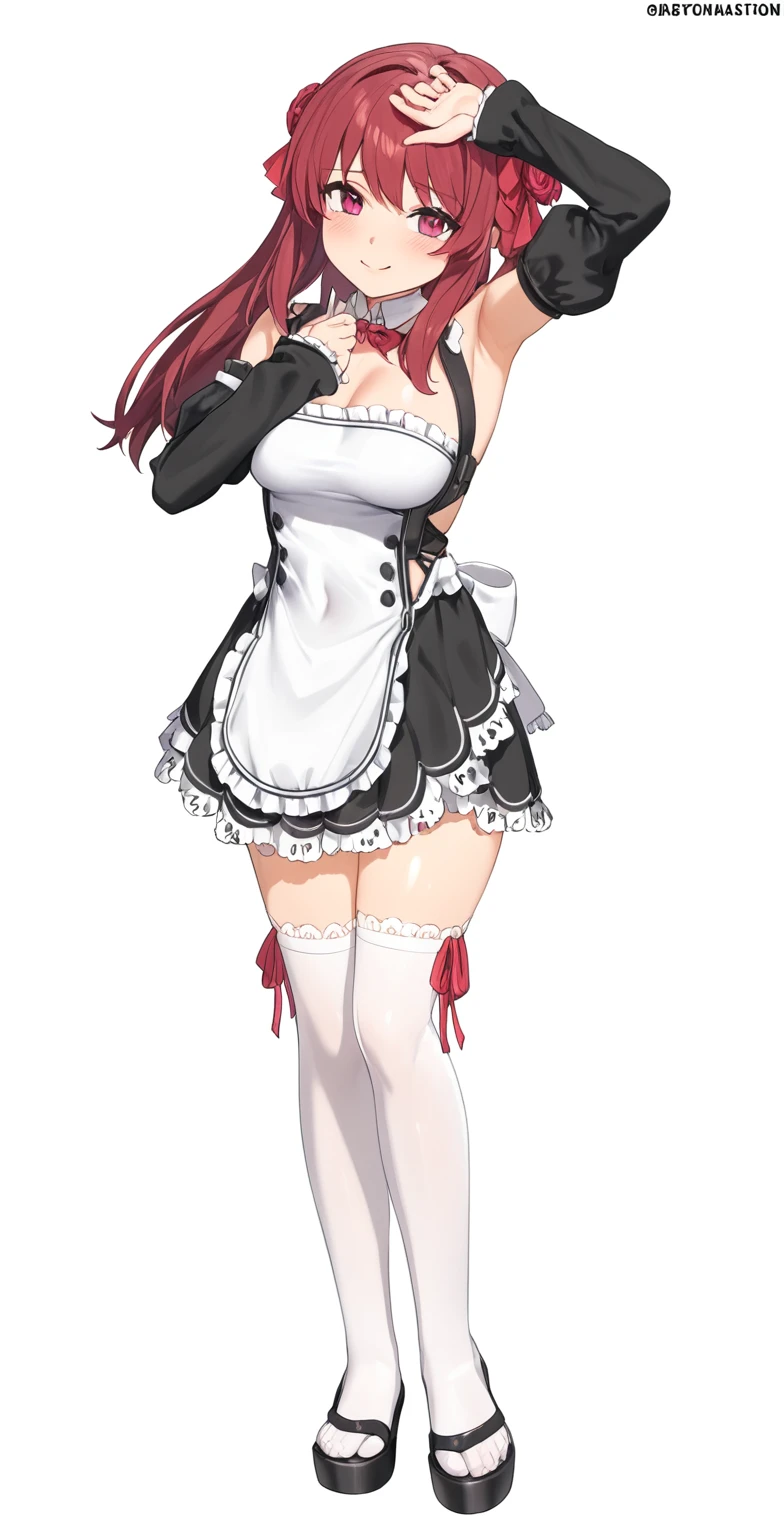 (Highest quality)), ((masterpiece)), (detailed), One girl, sexy, naked, A shy smile