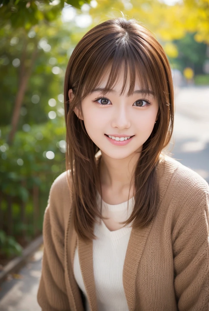 23 years old Japanese beauty woman Light brown hair Happy expression High resolution Uncle's Favorite Looking into the camera cute Straight medium hairstyle Full body shot tank top, Tube top, String Top, skirt, mini skirt, Shorts, Beach, Coastal, Shiny, Glowing Skin 8K Photo, Highest quality, masterpiece, Realistic, Realistic pointed, Shiny唇 smile, とってもcute顔, Shiny lips, Attractive appearance, 8K resolution, High detail, Detailed face, Great cinema lighting, Serious expression, Ultra-realistic, Perfect limbs, Perfect Anatomy