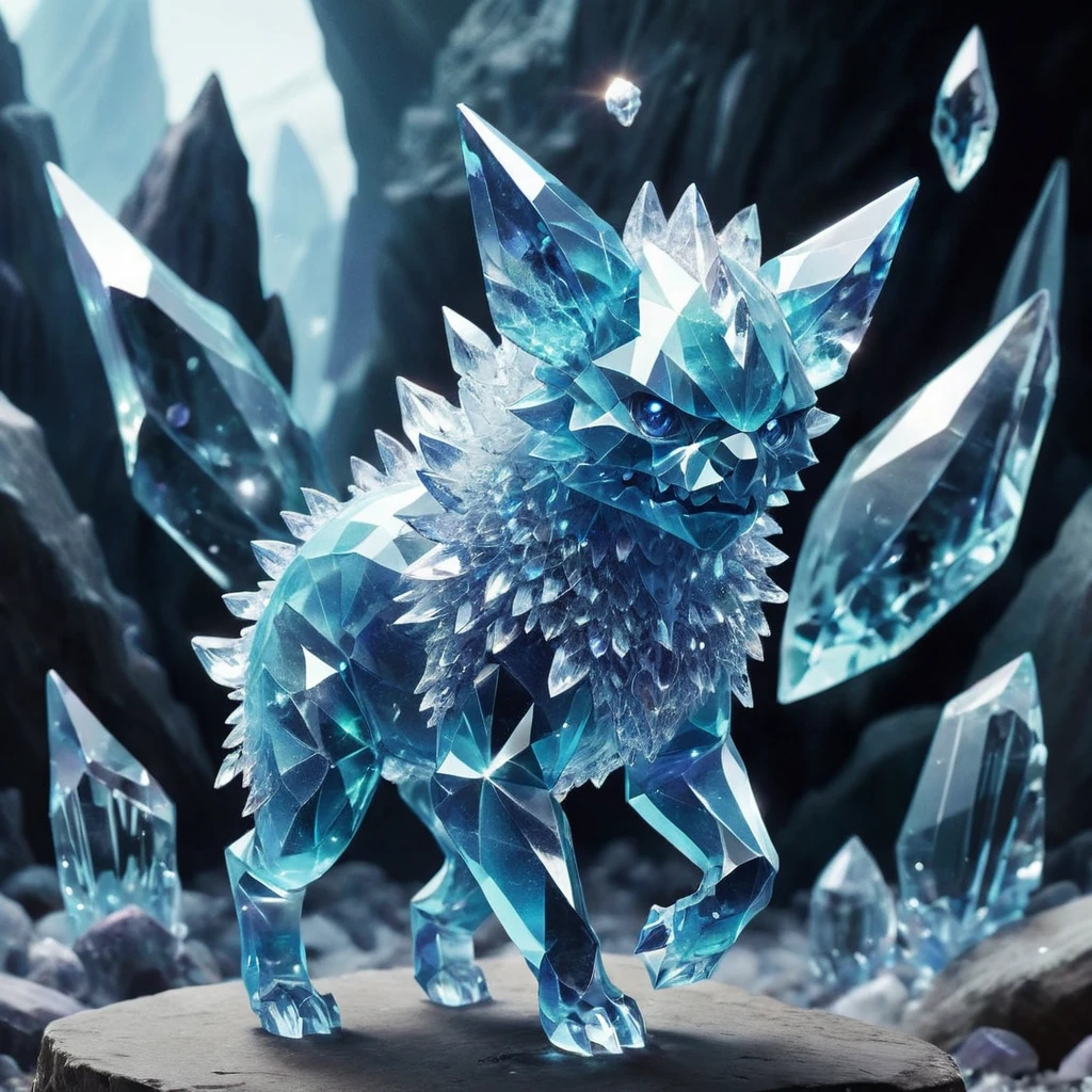 crystalline sharded creature,蠍