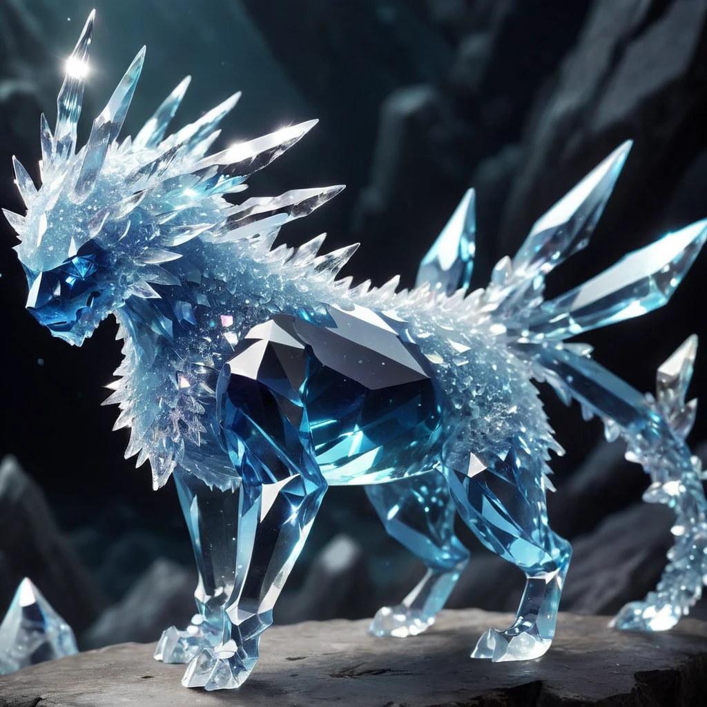 crystalline sharded creature,蠍