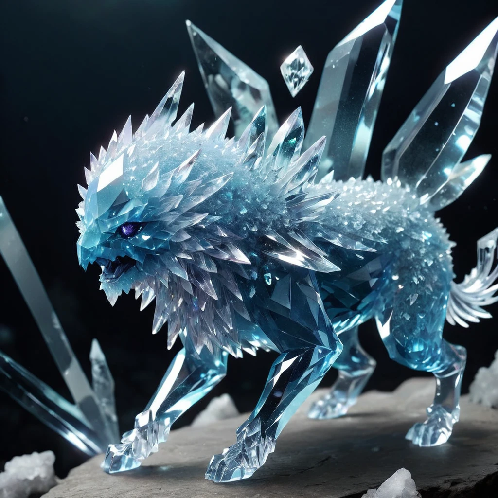 crystalline sharded creature,蠍