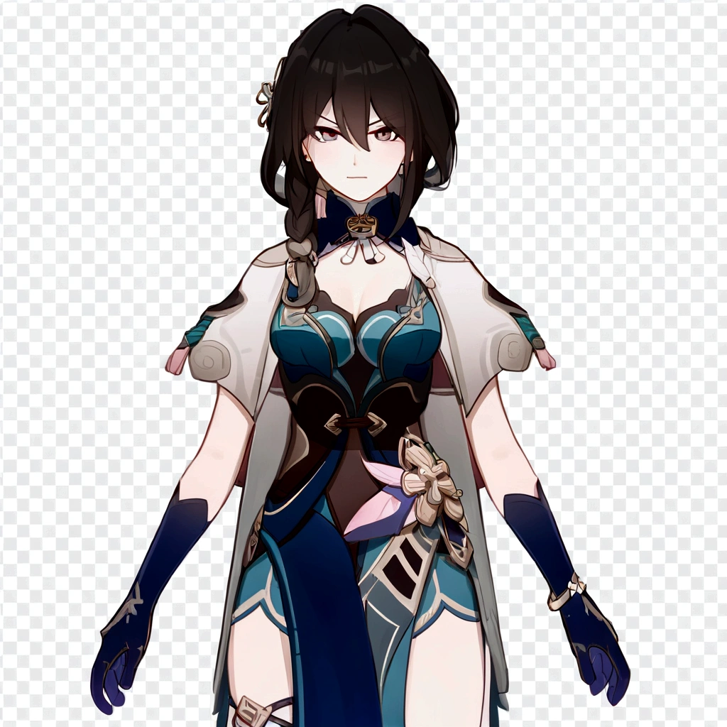 Character (honkai) (star rail) (ruan mei) (dynamic pose) (perspective angle)