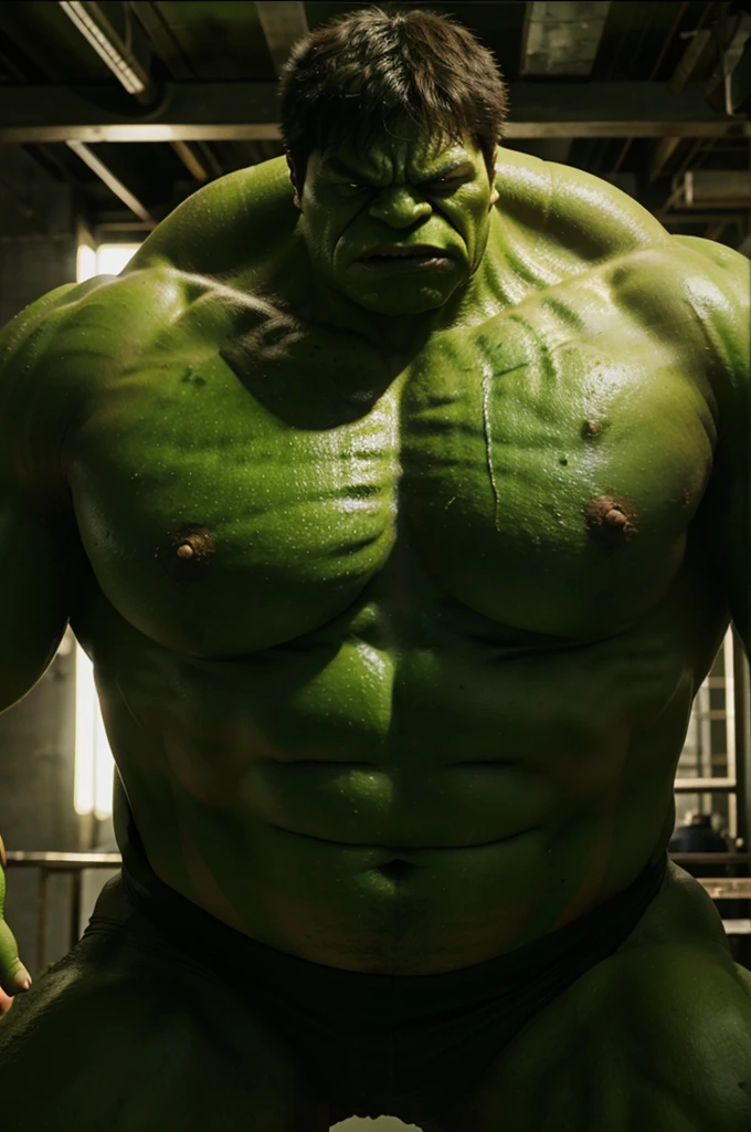 Hulk big so big and him drink poison of hulk