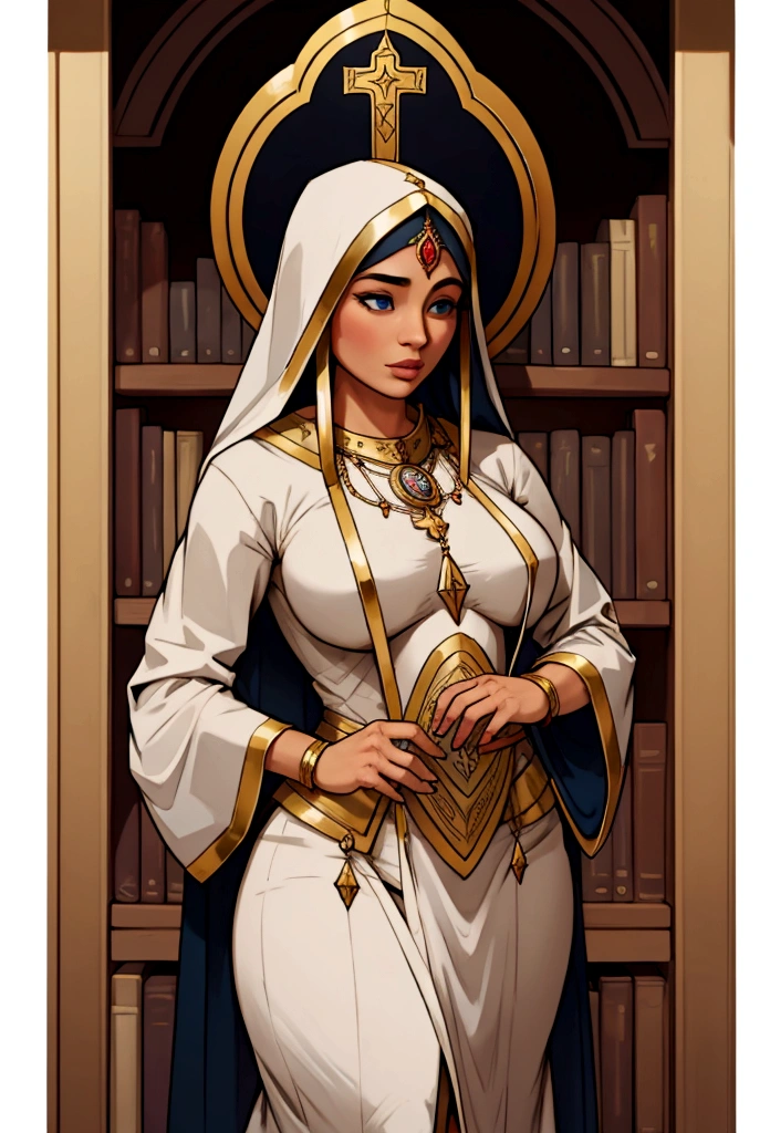 library nuscle woman
