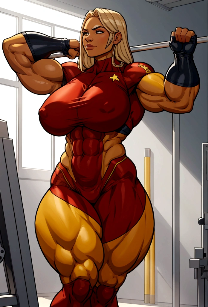 huge muscle proffesor woman labs