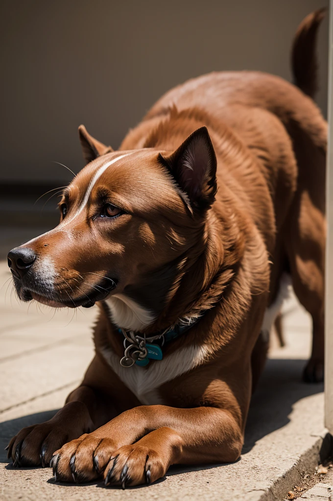 The dog