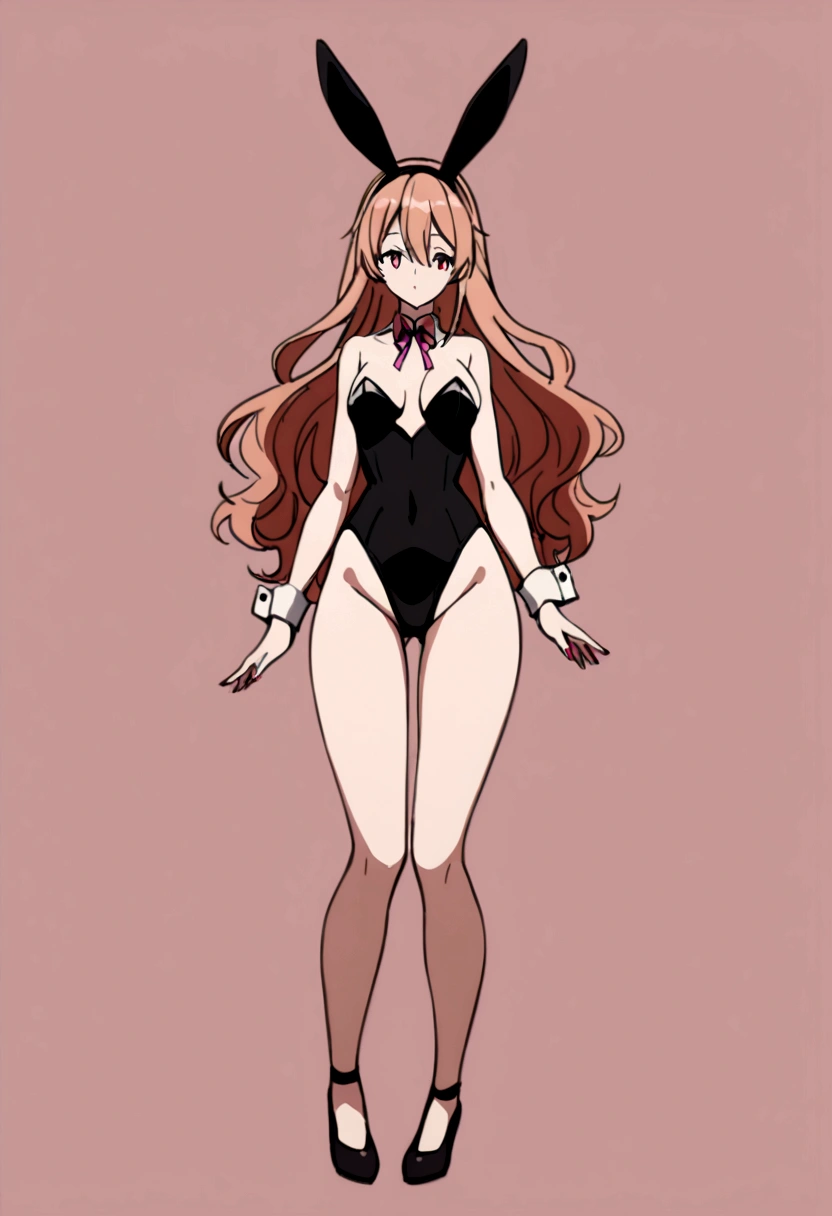 1 girl, wearing an erotic bunny outfit full body