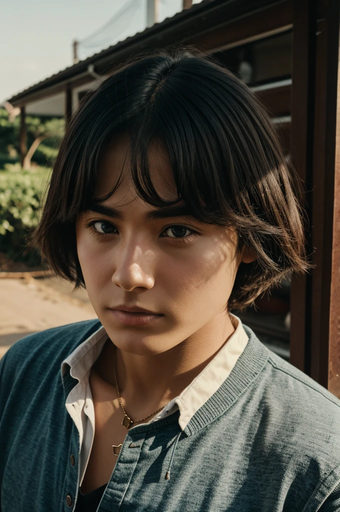 A person who has the Stranger Thing set around him and is surviving in that place.