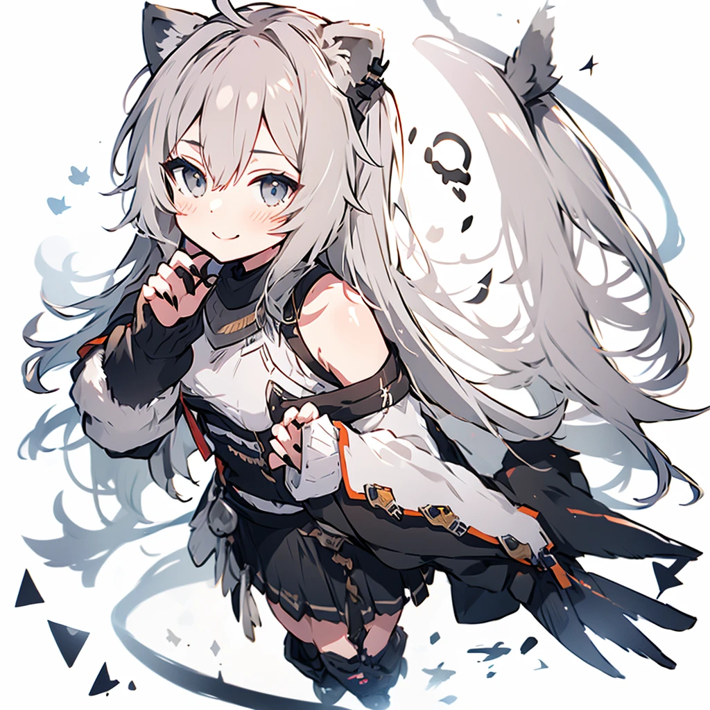 Anime girl with cat tail and cat tail holding cat, from girls frontline, Attractive cat girl, cute anime catgirl, From Arknights, beautiful anime catgirl, anime catgirl, trending on artstation pixiv, Very beautiful anime cat girl, Kawasi, Fully robotic!! Cat woman, Guweiz in Pixiv ArtStation, Cat woman,white stockings