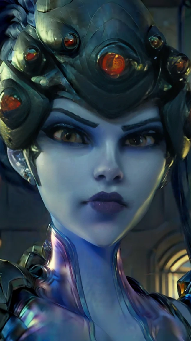 widow maker filled with rage eyes