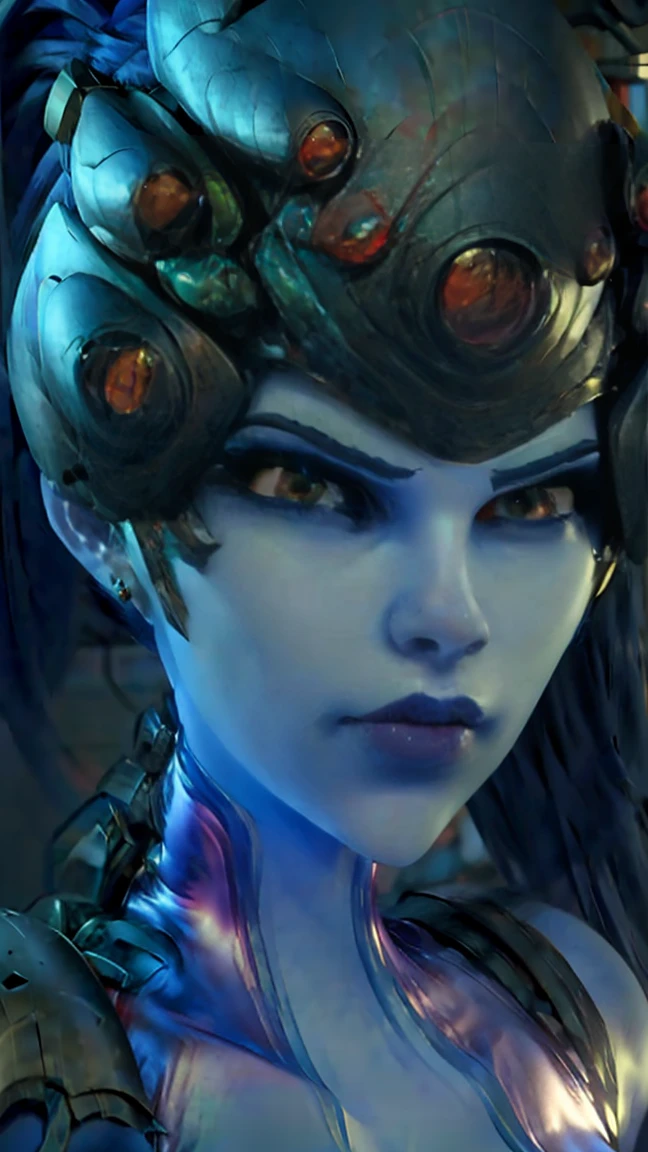 widow maker filled with rage eyes 