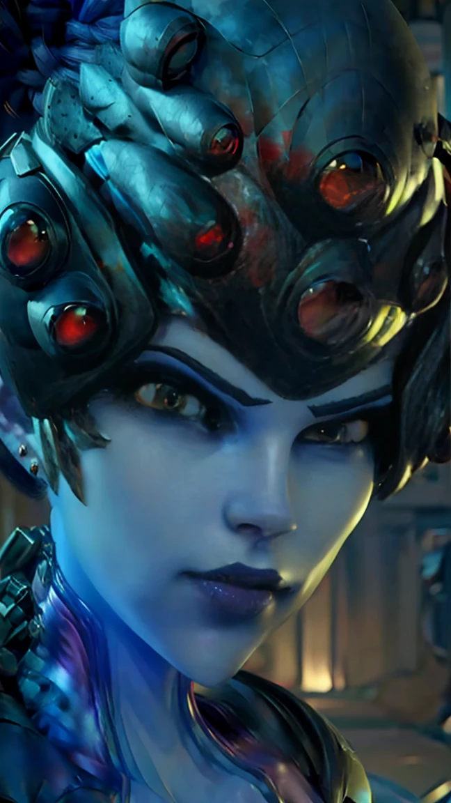 widow maker filled with rage eyes 