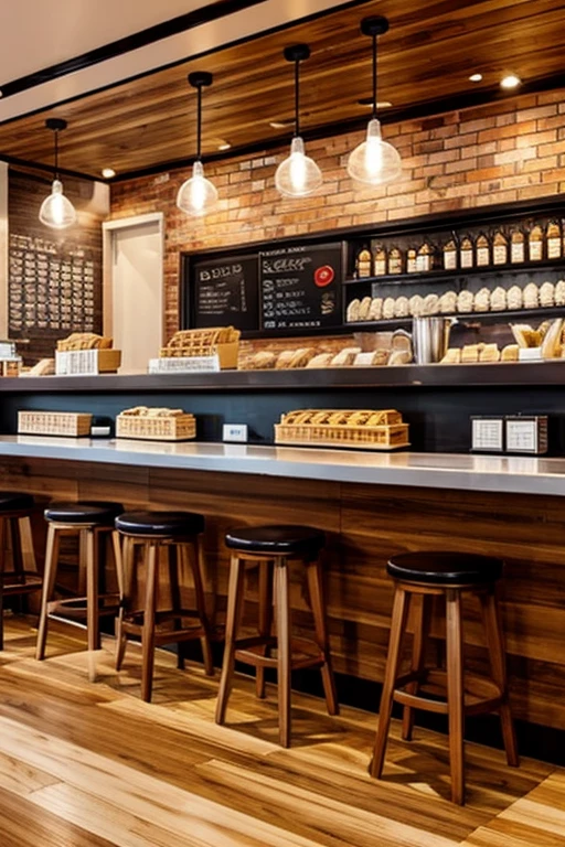 Best waffle shop interior ideas