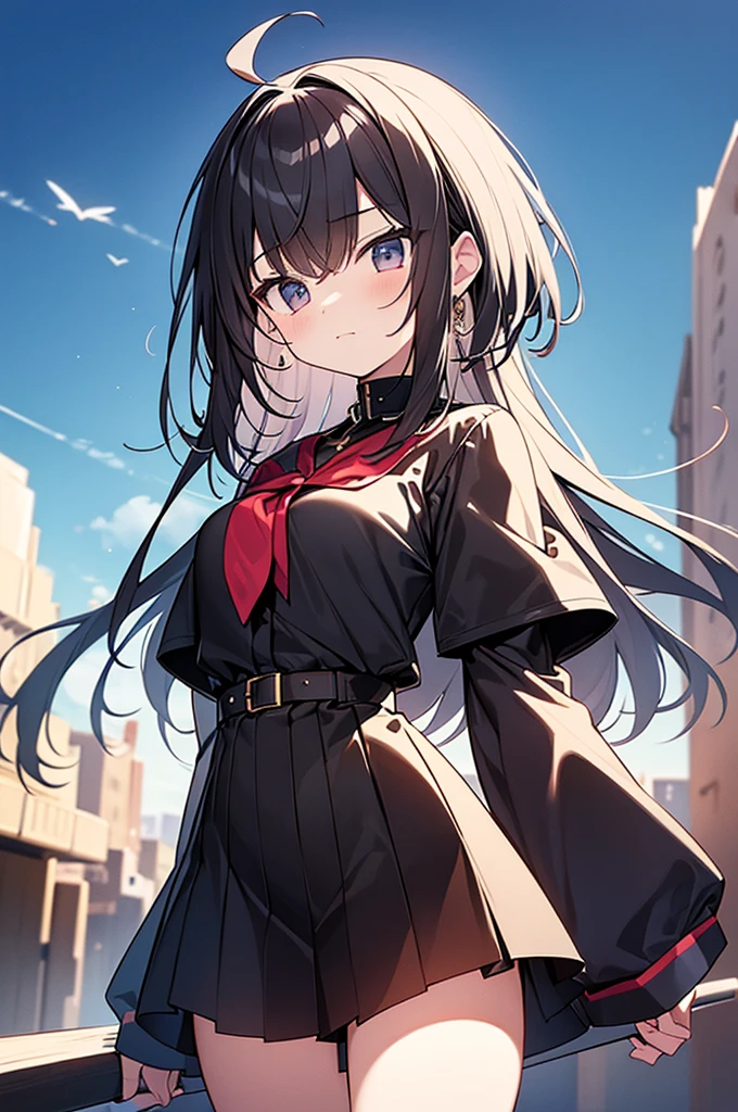 anime style, super fine illustration, highly detailed, dynamic angle, beautiful detailed, 8K, In the midnight, on a 月面 with the night over the desert, BREAK a couple is running angry. The woman is leading, and the man is chasing her. BREAK Both are angry broadly, their laughter echoing. BREAK The desert are shimmering hardly, and the sky is dyed black.masterpiece masterpiece masterpiece,best quality best quality best quality best quality best quality,8K,16K,super fine illustration,detailed background,detailed shiny skin,beautiful background,BREAK,army jacket,holding_weapon,BREAK (Giant Robot:1.3),Visible from afar,detailed background,cool cool cool,masterpiece masterpiece master piece,BREAK 1girl,chibi chibi chibi,loli loli loli,perfect hands,perfect face,masterpiece masterpiece masterpiece,best quality best quality best quality,BREAK 1boy,cool cool cool,masterpiece masterpiece masterpiece,best quality best quality best quality,BREAK midnight sky,beautiful background,perfect background