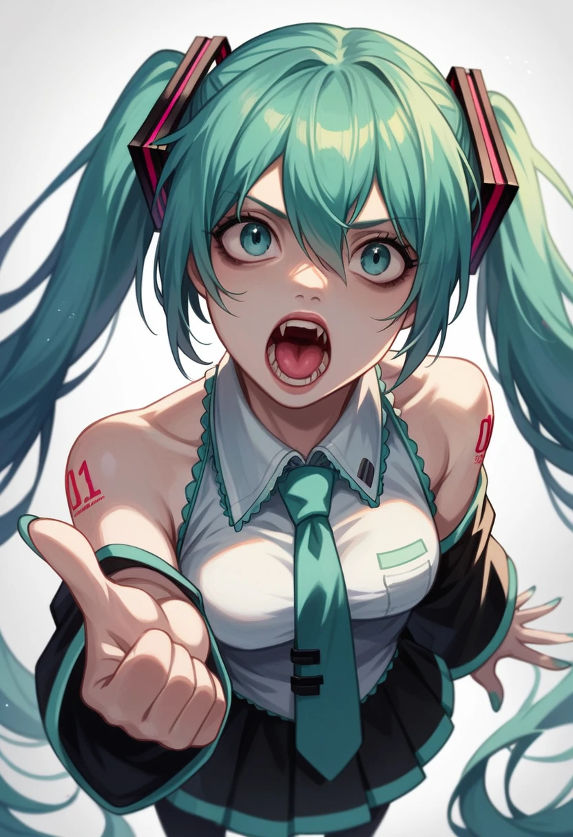 Miku having intense sex