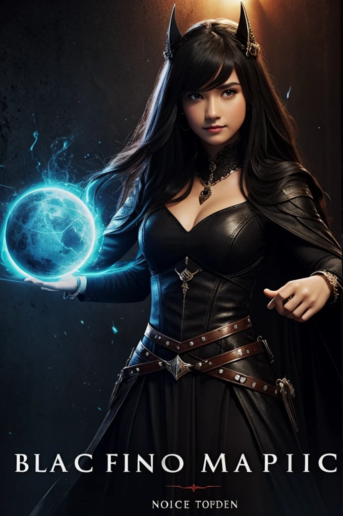 Black magic novel cover