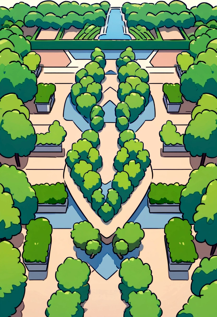 a bush, in isometry, mobile games,  Beautiful, in the style of mobile games