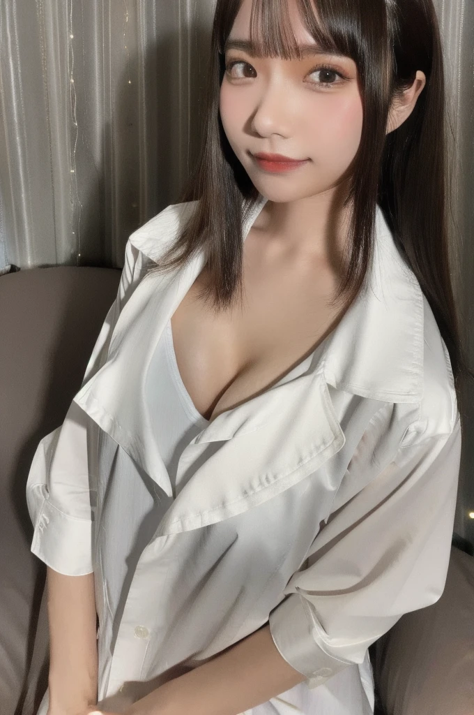 Selfie、Large 、White shirt