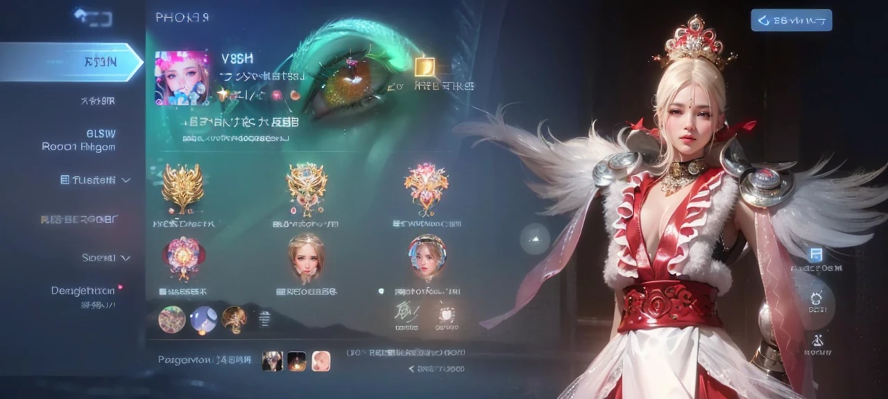 (8k, RAW photo, photorealistic:1.25) ,( lipgloss, eyelashes, gloss-face, glossy skin, best quality, ultra highres, depth of field, chromatic aberration, caustics, Broad lighting, natural shading,) looking at viewer with a serene and goddess-like happiness, detailed eye, very detailed eyes