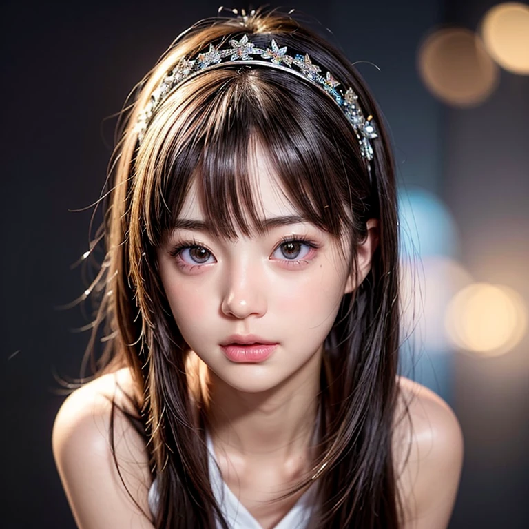 High-level, 8K Masterpiece TopQuality, Ultra-DetaileD CG, AbsurD DetaileD wallpaper, PerfectLighting, Extremely DetaileD (((Personifying " Sakuragi Hanamichi " as a KAWAII Girl))), Characteristic Items, aesthetic LifeLike RenDering, MysticSight,
Haze TynDall Scattering, (StuDio GRAY BackgrounD with (OoDles Dazzling RainbowColorParticles (bokeh))), (((Assfocus)) RounDlyButts ThighGap), (ExposeD:0.33) NSFW 🔞 BREAK (Acutance:0.8), (NOGIZAKA FaceVariations) Extremely DetaileD very KAWAII FaceVariations, ChilDish CaptivatingGaze ElaboratePupils DetaileD Eyes with (SparklingHighlights:1.28), (Voluminous LongEyelashes:0.88)、Glossy ReDLips with beautiful Details, CoquettishTongue, RosyCheeks, RaDiant PearlSkin with Transparency, Glowing DowneyHair . { (Dynamic LifeLike expressions:1.4) | (:D) }, (large eyes:-1) .
