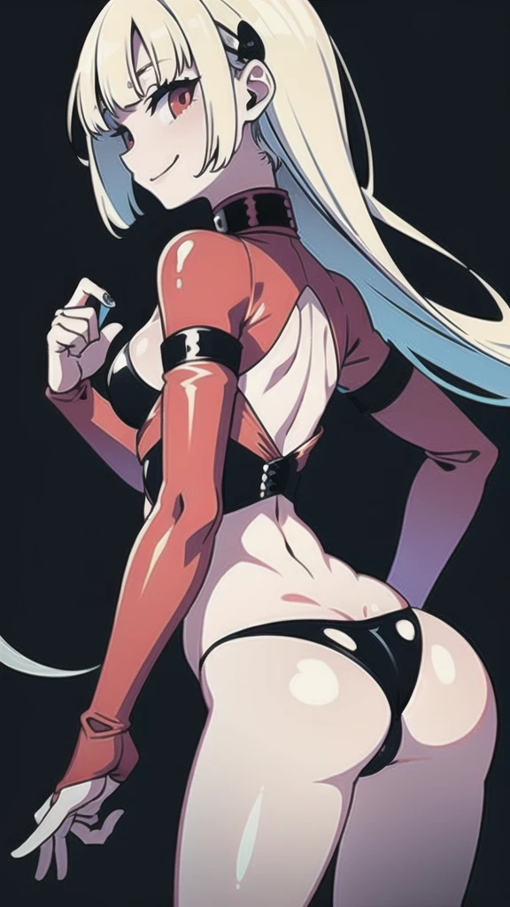 A age girl, strange art, crazy, slightly twisted, hard to understand, beautiful, elegant, advanced, weird,, refreshing, bikini, back to me, back to me, bare midriff, smile, clip, elegant, beautiful, smile, accent, artwork, clarity, butt, butt, fat butt
