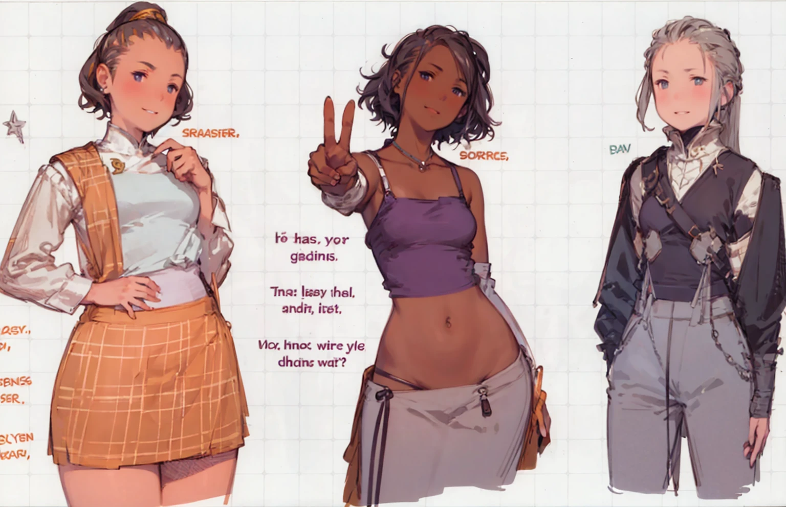 Girls, masterpiece