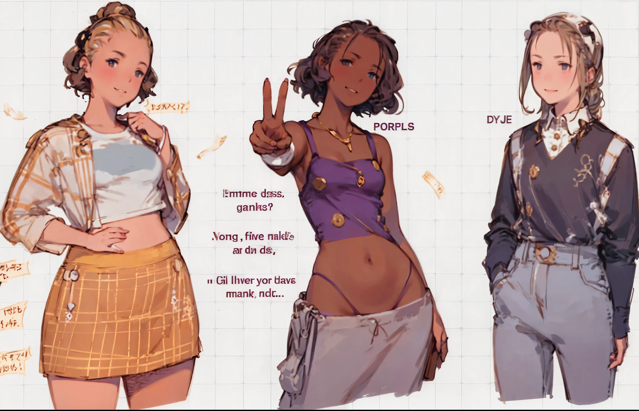Girls, masterpiece