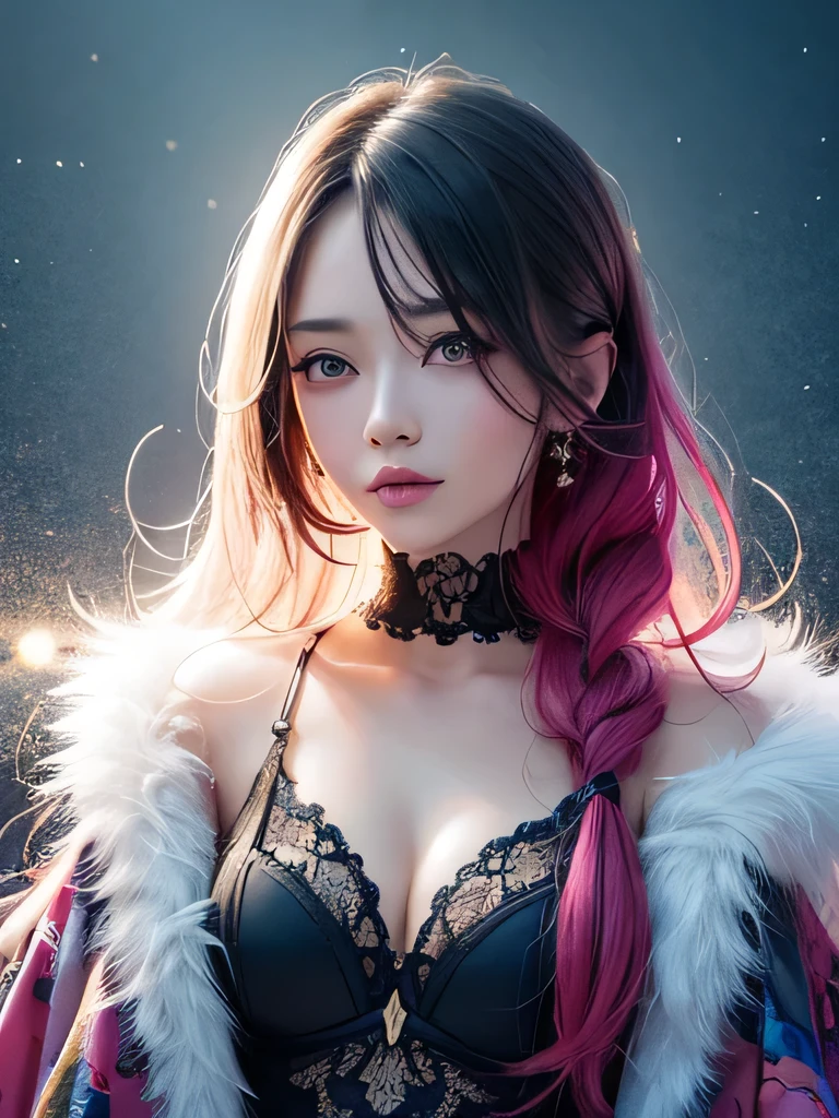 Nice style、(((Stylish fashion))), 8K quality、Intense watercolor, Detailed watercolor art, Watercolor splash, surreal, Avant-garde pop art, Beautiful and expressive paintings, Beautiful artwork illustration, Very colorful tones, wonderful, Cool Beauty, Highest quality、Official Art, vector art, stylish design, (((The most beautiful girl))), (((Highest quality))), High resolution, ((detailed)), (((Doodle Art)), ((masterpiece)), ((Super detailed)),  (((stylish))),