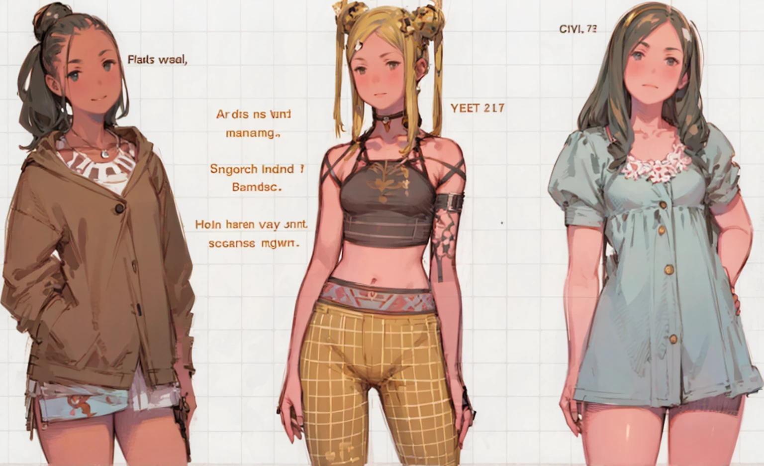 Girls, masterpiece
