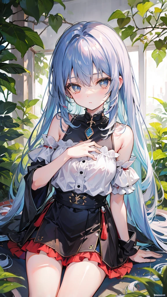 (masterpiece, top quality, best quality),(color chart:1.8),<lora:colorchart2:0.95>,(solo:1.7),(1girl:1.9),(looking at viewer:1.3),color,<lora:keqing1:1.2>,(keqing:1.7),