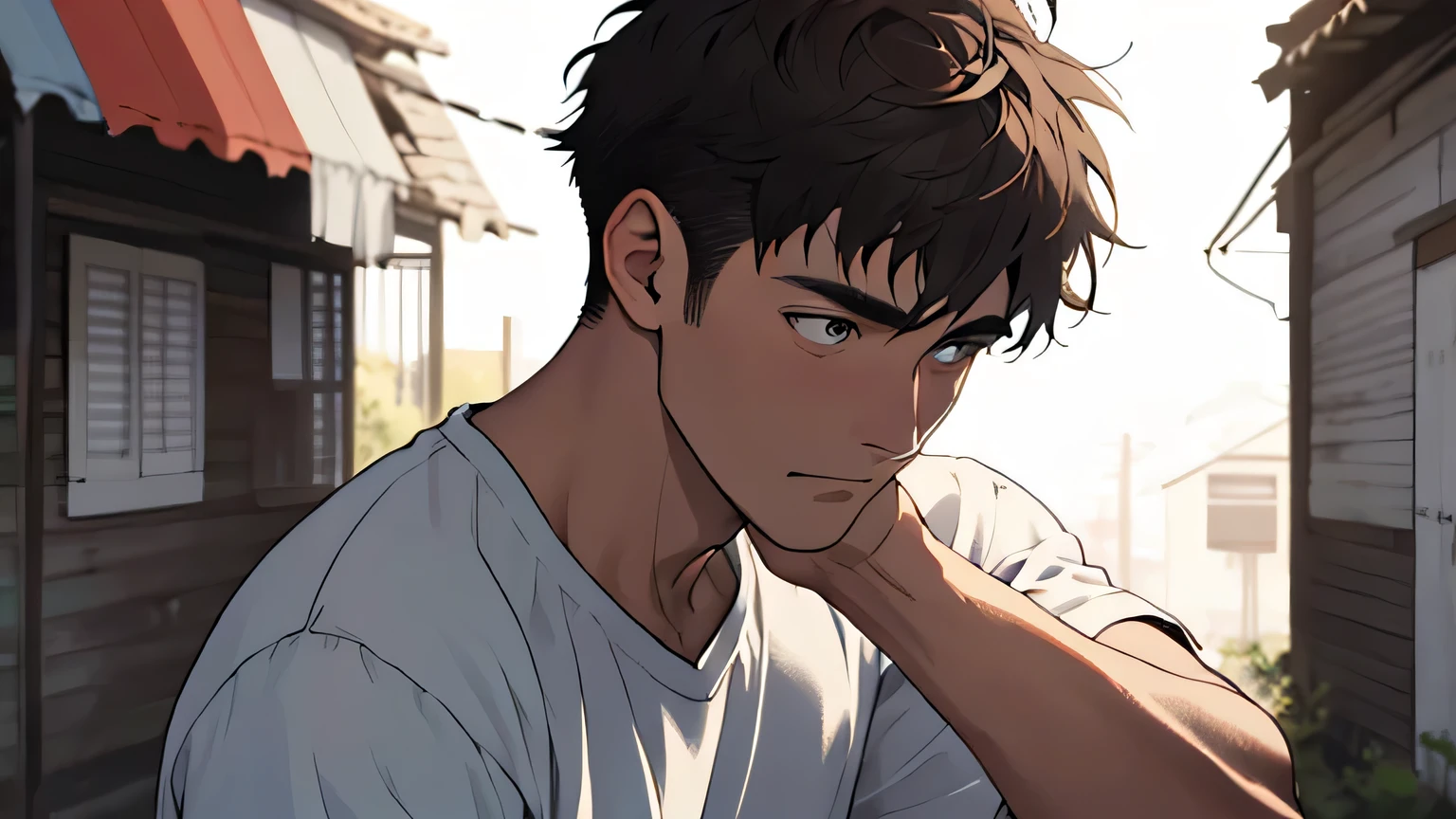 a 24 year old boy who is thinking