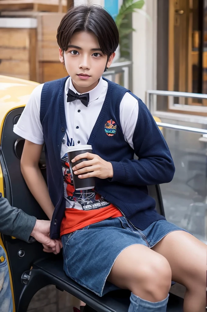 Male middle school student　Gay