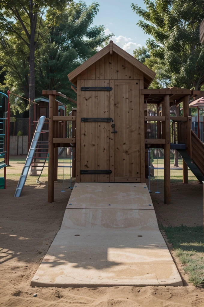 a comfortable playground for children to play, ultra realistic, 4k quality,