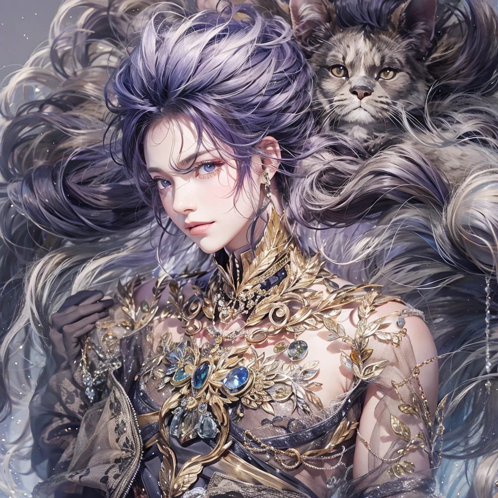 that'that'that'that'it's raining, c that、Hair flow、 ((highest qualthaty、masterpiece、8K、Best image qualthaty、Ultra-high resolution、Award-winning works)、(Accurate anatomy:1.1)、(Look at me and smile:1.1)、Shining fair skin wthath Ultra-high resolution、The most detailed face、Ultra-high resolution detailed face、Ultra-high resolutionの髪の毛、(Ultra-high resolutionの煌めく瞳:1.1)、Beautiful face drawn in every detail、ancient gothic costume , Chest to chest, tattoo, The real Bokuto is next to him.