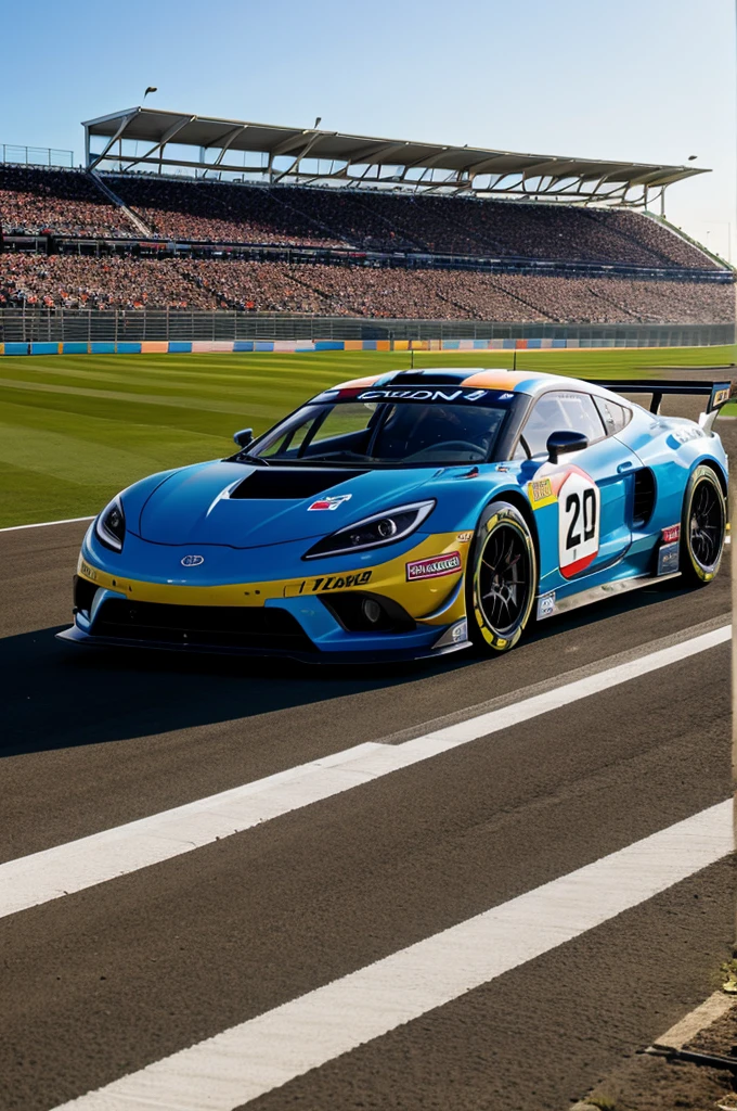 car racing stadium