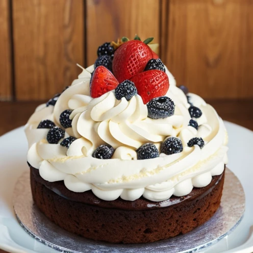 Cute Mont Blanc cake