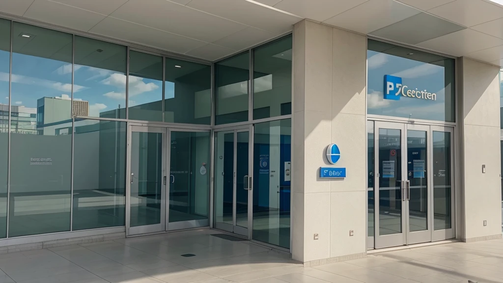 facade of a health center, modern, beautiful, just one floor, with the following sign: "PSF", ultra realistic, 4k quality, photo in horizontal proportion,