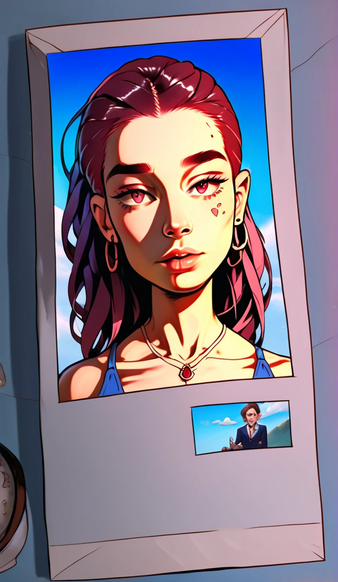 A girl in tatters, rounding her, score_9, score_8_up, score_7_up, score_6_up, score_5_up, score_4_up, vaporwave style, 1girl, water, white background, red eyes, from side, glitching, smoke, (best quality,4k,8k,highres,masterpiece:1.2),ultra-detailed,(realistic,photorealistic,photo-realistic:1.37),HDR,UHD,studio lighting,ultra-fine painting,sharp focus,physically-based rendering,extreme detail description,professional,vivid colors,bokeh