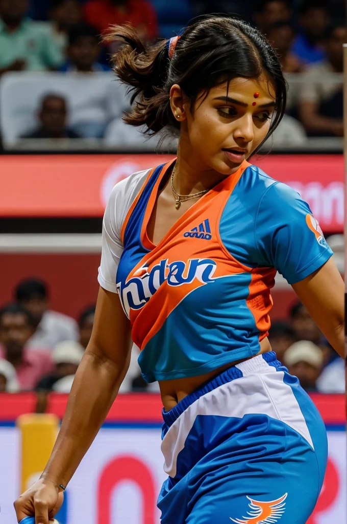 India hitting a sixer