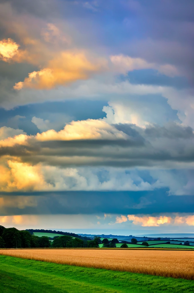 Original landscape,Sky and clouds,Tyndall effect,A country road,Colorful hot air balloon,High quality desktop wallpaper, Verdant forest, Detailed field properties, Beautiful English countryside, Stunning scenery, Rolling Hills, Landscape Wallpaper, Lush countryside, Green forests, Stunning scenery, Green fields in the background, High quality wallpaper, Beautiful wallpapers,Ultra high quality,Ultra HD,Ultra-high resolution